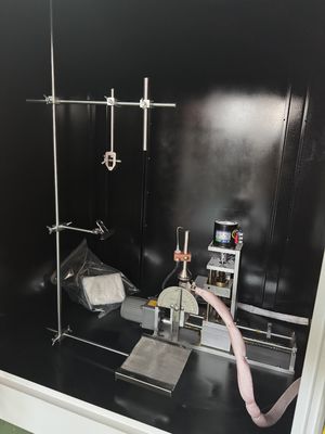 ISO3582 ASTMD4986 Horizontal and Vertical Burning Tester Flammability Testing Machine Flame Tester