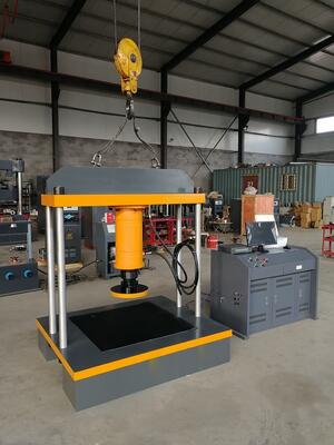 60T 100T Servo Hydraulic Compression Tester | for Manhole Cover Strength Test | Computer Control System
